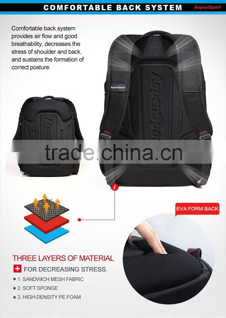 2016 new design school backpack with high quality waterproof fabric