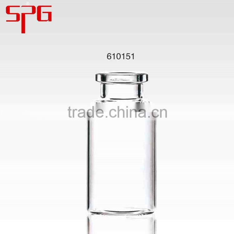 Clear Borosilicate tubular glass vial