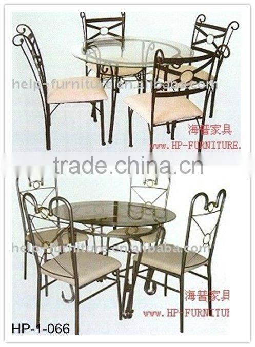 Dining table and chair