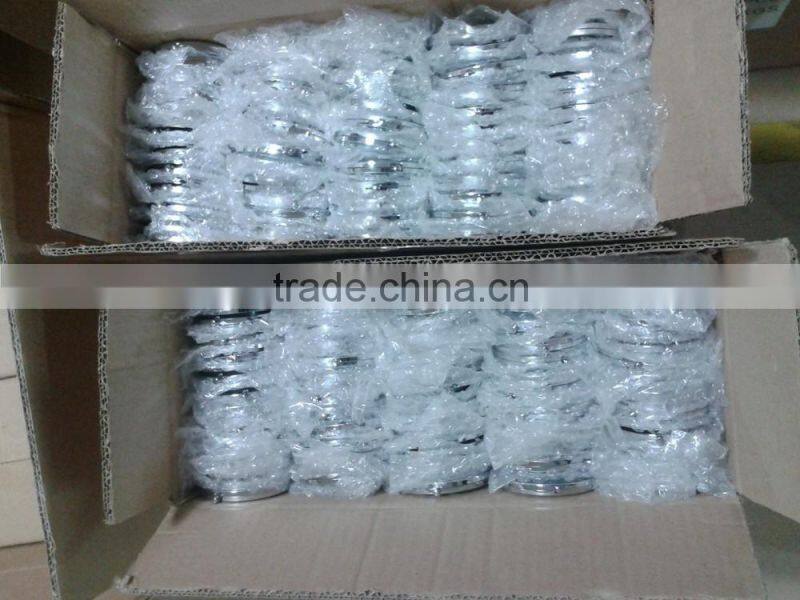 Exquisite Fashion Portable Round Pill Box With Crystal And Epoxy Coating On The Lid