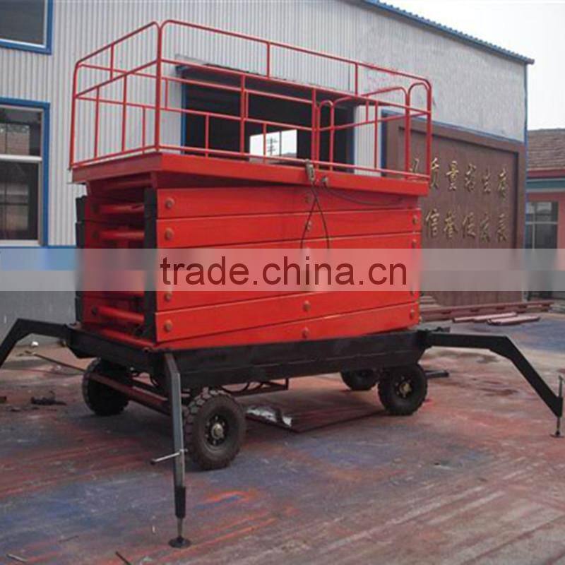 New Discount mobile scissor lift on tracks