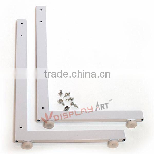 L base Legs for floor display rack