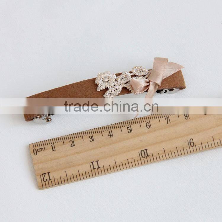 MYLOVE original Women lace barrette fabric hair clip