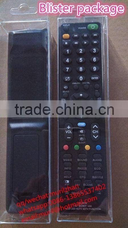 High Quality White+Gray DVD REMOTE CONTROL for SONY RM-D175 with 50 Mini Rubber Buttons