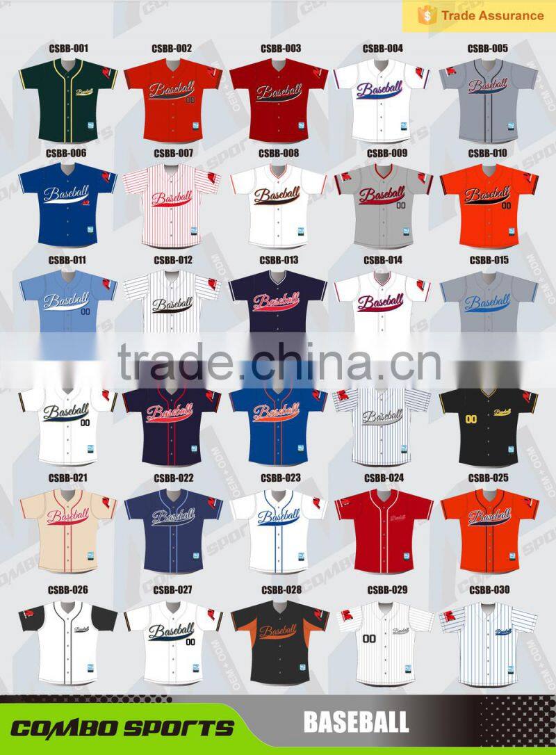 Custom baseball jersey