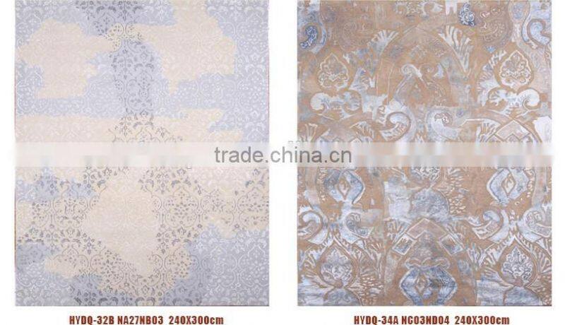tufted handmade art silk carpet and rugs