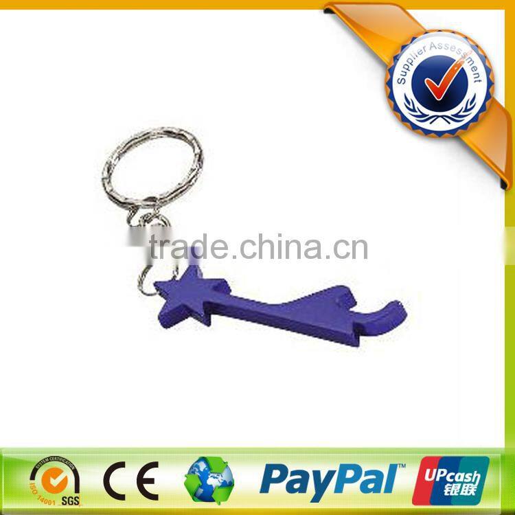 Customized Good Selling Gift Opener Design Keychain