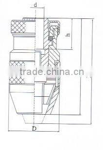 light type keyless drill chuck