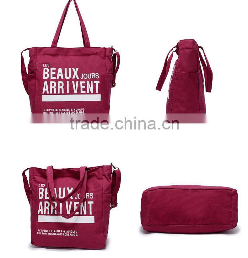Fashion Design Canvas Shopping bag for Shopping and Latest Cotton Shopping Bag Manufacturer