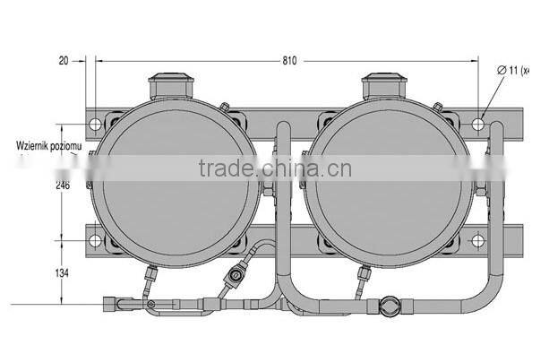 MTZ200T Danfoss tandem compressor for MTZ-100