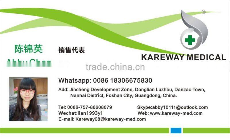 Single crank manual hospital children beds design, medical bed for children