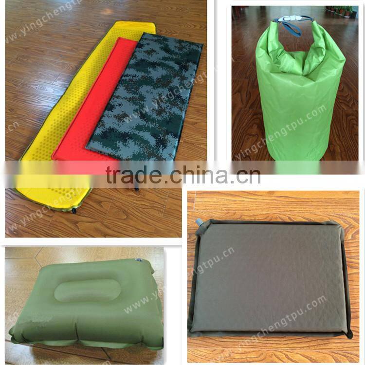 Dry Bag Material TPU Coated 40D Nylon Diamond Ripstop Fabric with Water Repellent