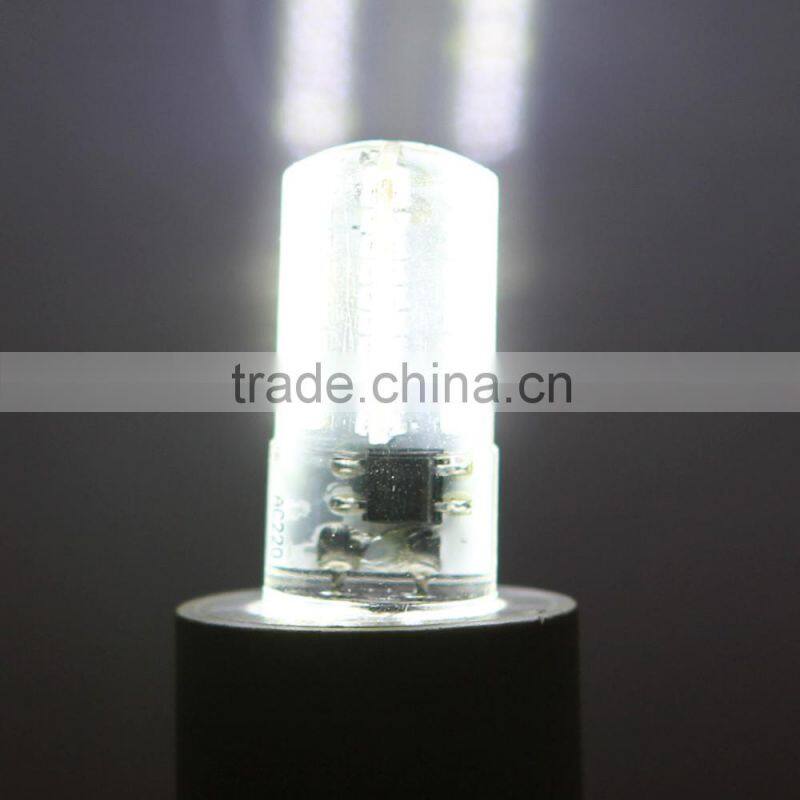 E17 LED 6000-6500K Pure White Light Dimmable Silicone LED Corn Light