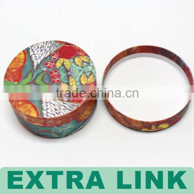 2015 Top Selling Products Flat Round Box