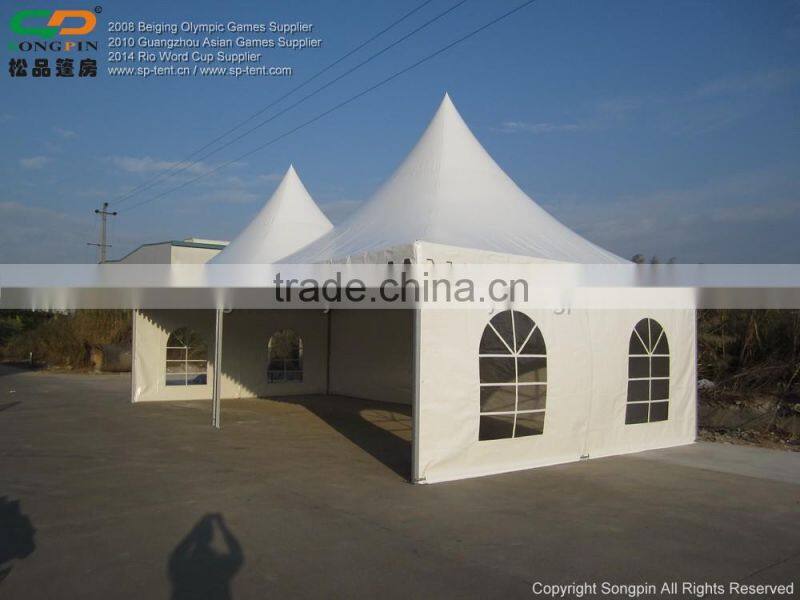 Factory sell aluminum pagoda tent, marquee, wedding tent and party tent even tent