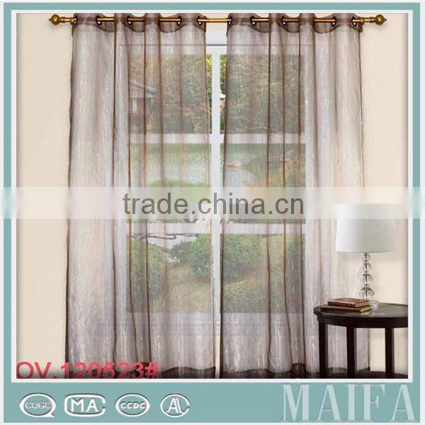 2016 new curtain designs 100% polyester germany sheer curtains fashion