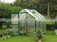 Colourful double sliding door Greenhouse for flower