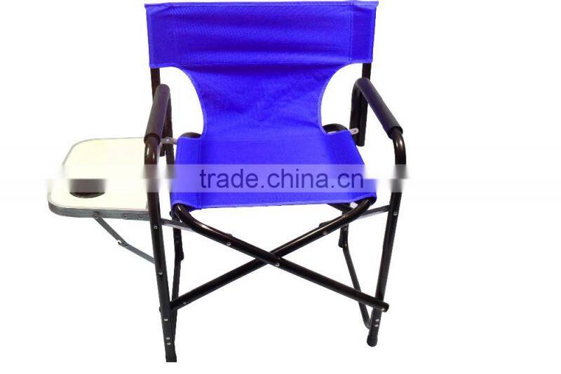 2016 hot sale metal foldable Director Chair with table