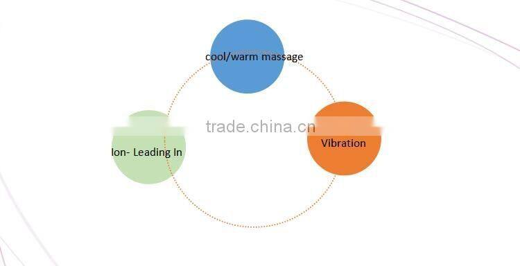 CosBeauty 2016 CE certificated Beauty Transmit Cold Hot hammer for home use, warm&cool beauty device