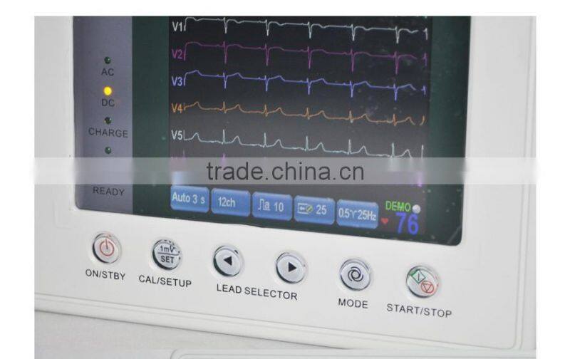 Best price Digital 3 channel Electrocardiograph EKG-903A3 ECG Machine with high quality