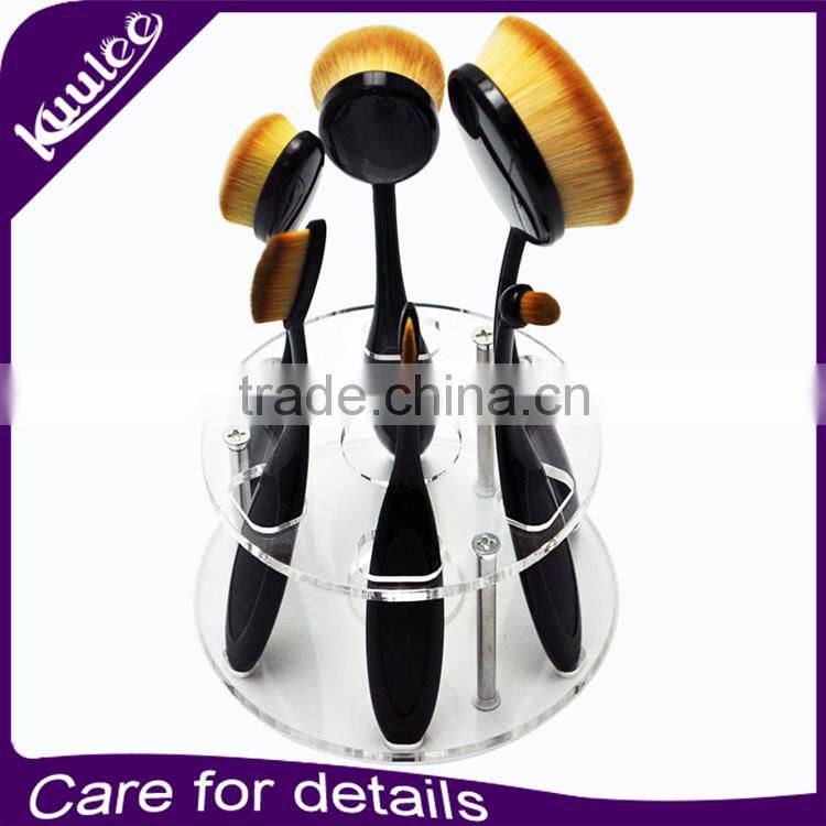 Fashion High Quality Best Sells New Arrival Acrylic 5Holes Cosmetics Makeup Brush Holder