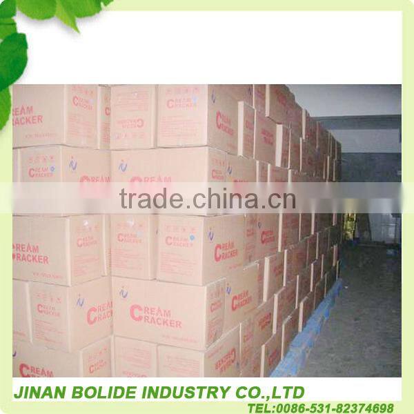 Salty cream cracker biscuit