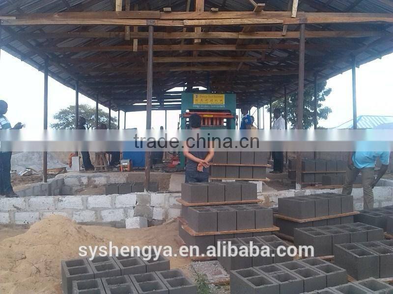 Brick making machine price mould for QT5-20 concrete paver manufacturing products Algeria