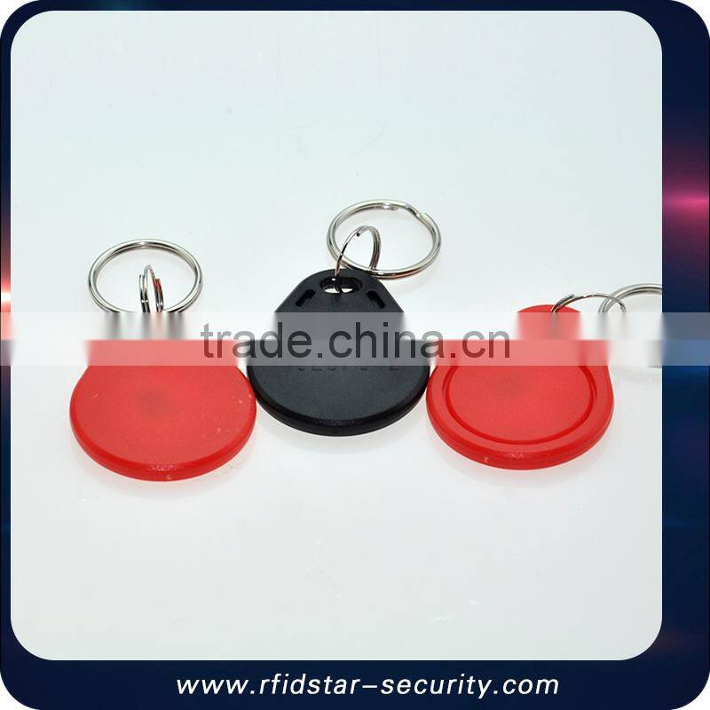 125Khz RFID Proximity ID EM 4100/4102 Keychains Black Tag Token Key Fob