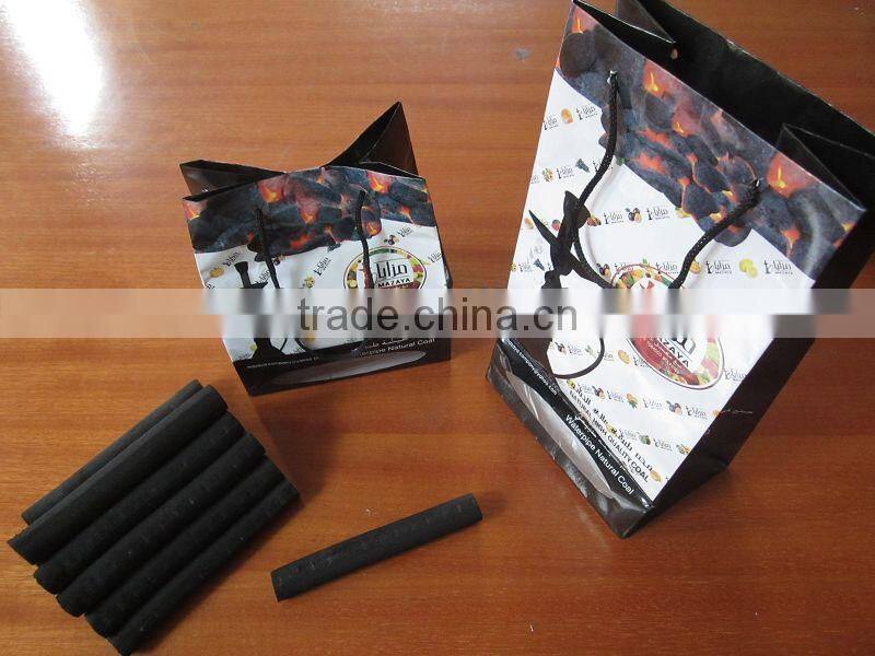Black Shisha Charcoal in Bulk
