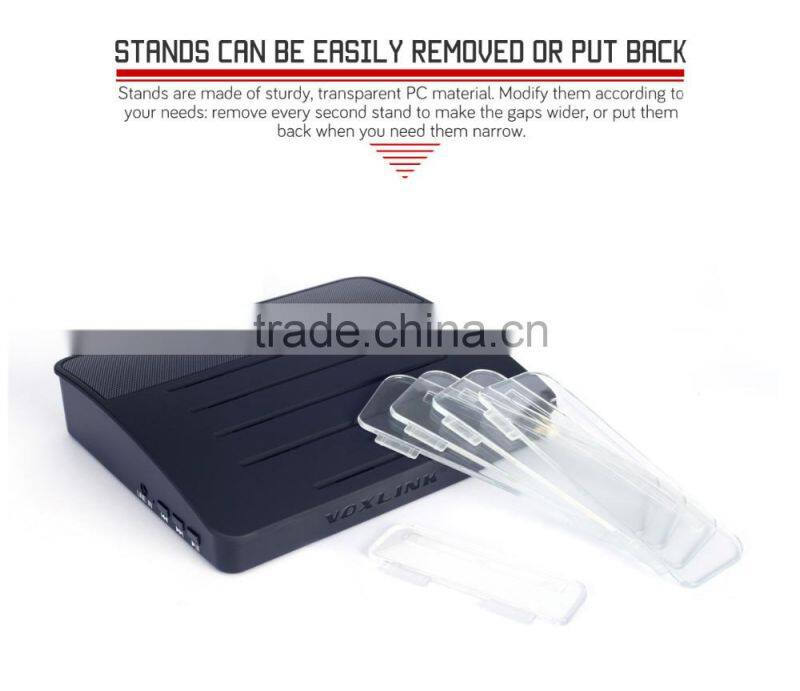 VOXLINK NEW 30W 4 Ports USB Charger Charging Station Dock with bluetooth wireless speaker function