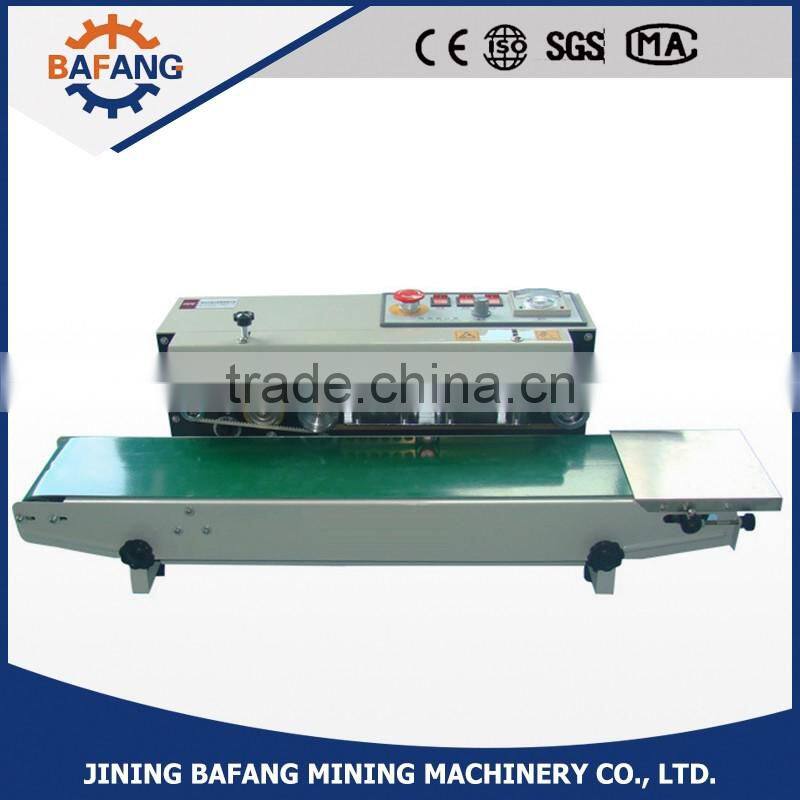 Horizontal Continuous Plastic Aluminum Foil Bag Heat Sealing Machine Band Sealer Machine