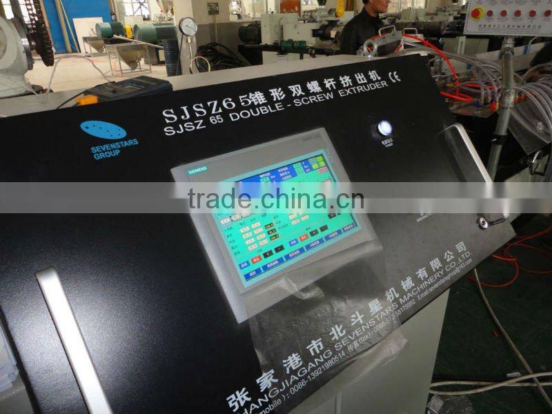 WPC decking profile extrusion line