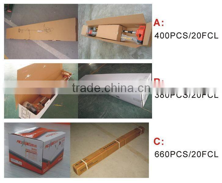 CE approved 52cc brush cutter/grass trimmer