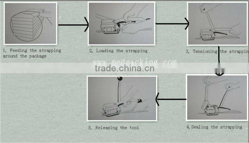 A333 hand steel strip machine packing tool