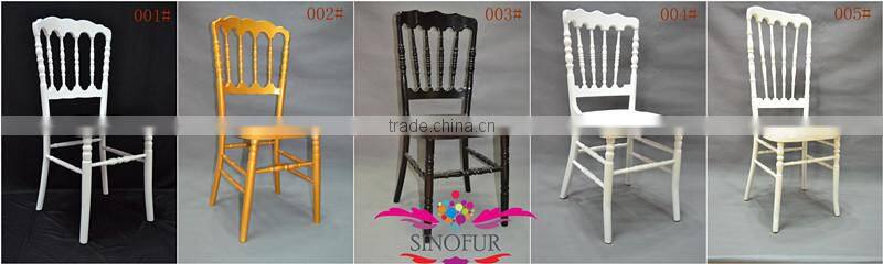 Made in Sinofur wholesale wooden napoleon chair, chaise napoleon