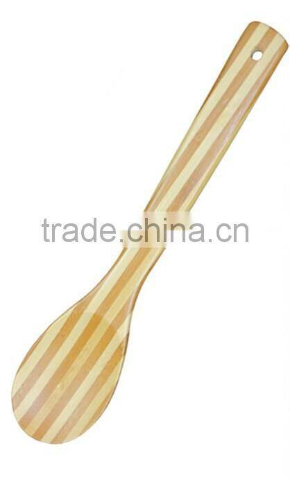 Eco-friendly Long Handle Bamboo Rice Kitchen Spoon