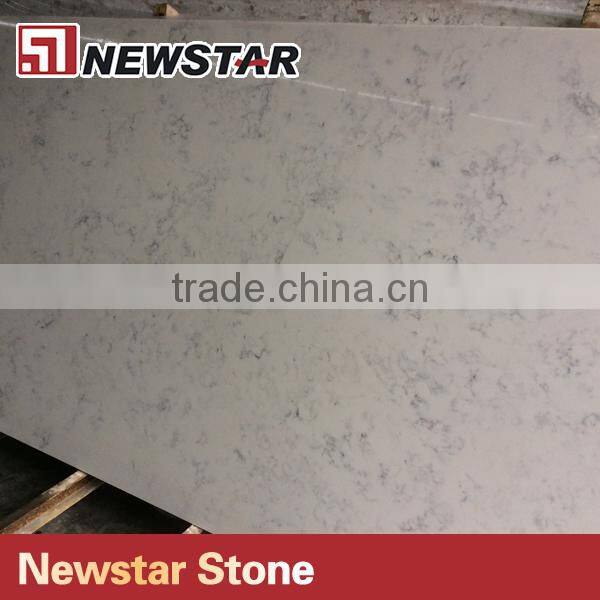 man-made calcatta white quartz stone