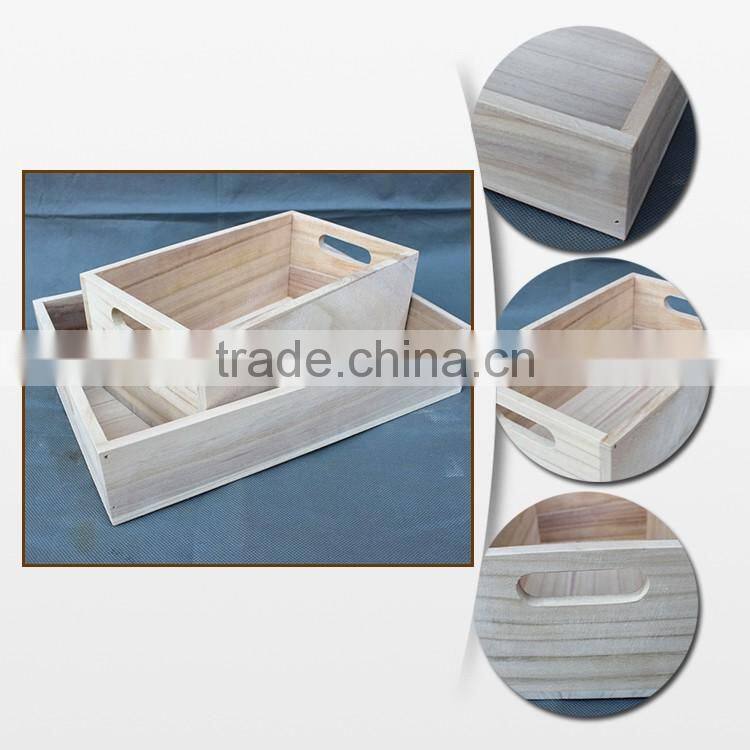 Wooden Dominoes Game In Wooden Tray