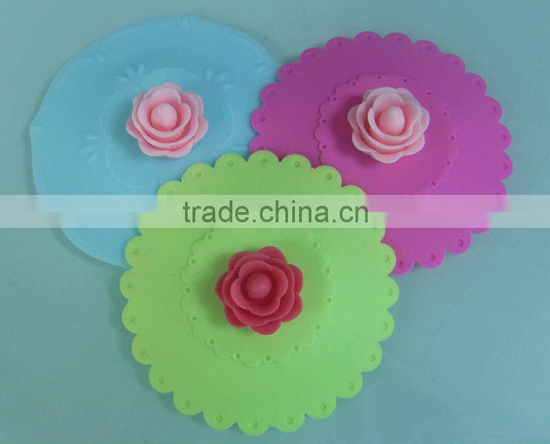 Hot Selling silicone cup lid,shaped cup lid. Cup cover, Silcione cup lids
