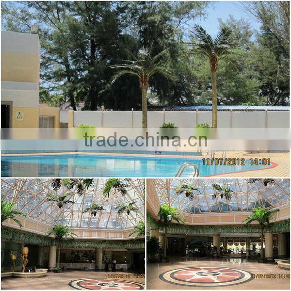 SJLJ013166 artificial plant / fake plastic bamboo / plastic garden fence for home garden decoration