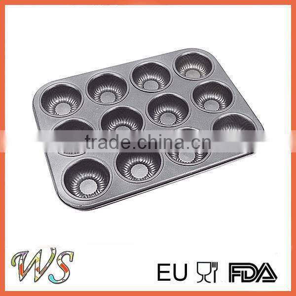 12 Cups Carbon Steel Donut Pan