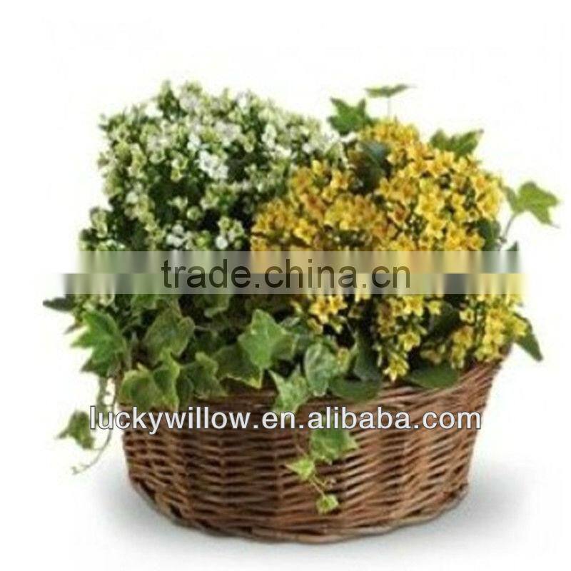 willow flowergirl flower basket for garden decoration
