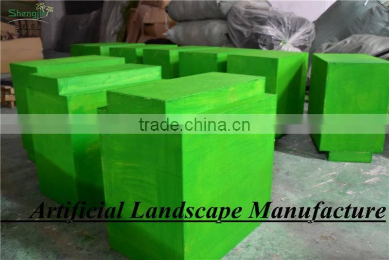 50*46.5*32CM artificial plastic boxwood hedge for decoration