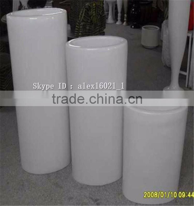 SJ20171010 2017 china manufacturer indoor plant fibre flower vase