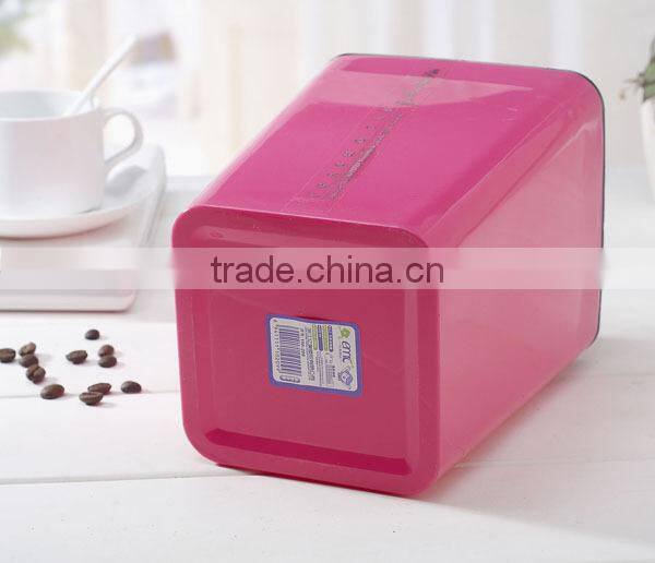 Plastic desk garbage can dustbin