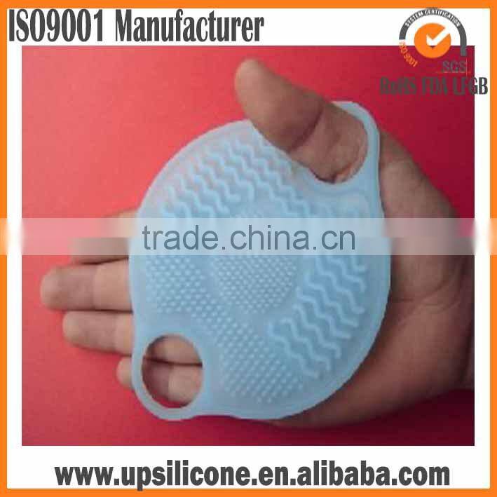 high quality silicone pet brush pet bath comb makeup brush cleaner