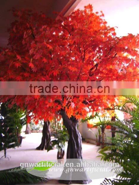 BTR023-2 GNW Artificial Red Maple Tree Big Stump Good Price