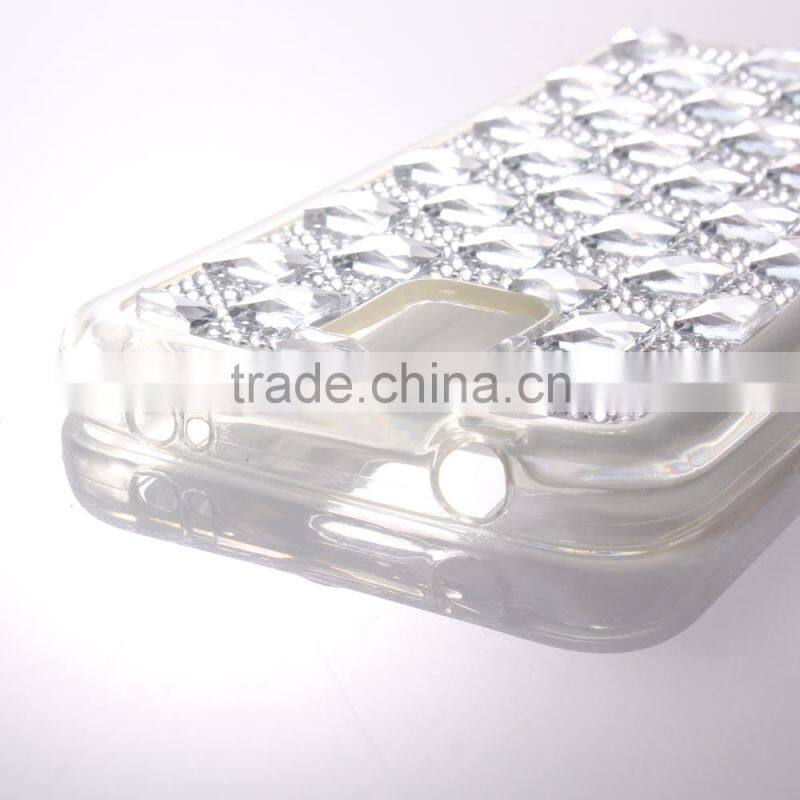New products jewelry diamond phone case for Samsung s5