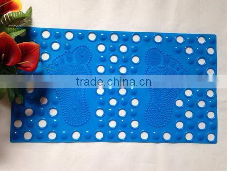 Customized color eco friendly pvc plastic bath mat