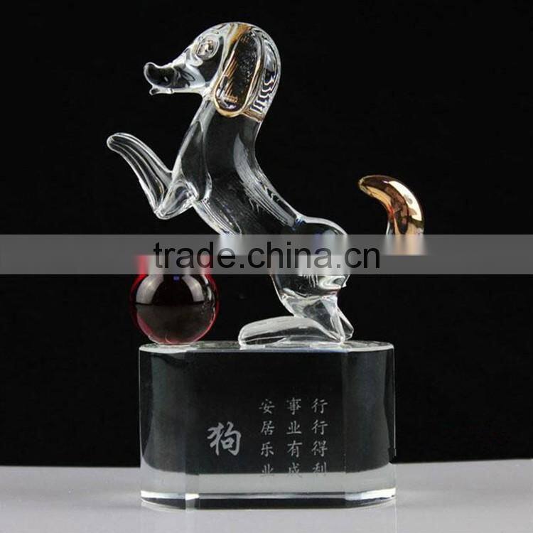 K9 crystal horse ornament for home decoration